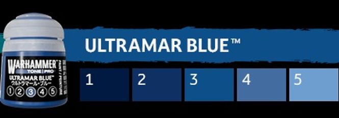 Hovedbilde BUNDLE Warhammer Tone Pro Ultramar Blue (Alle 5)