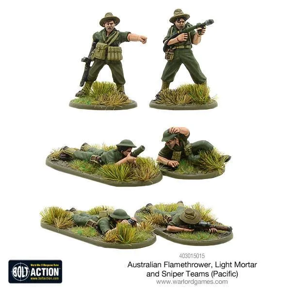 Hovedbilde Australian Far East Weapons Teams (Warlord)