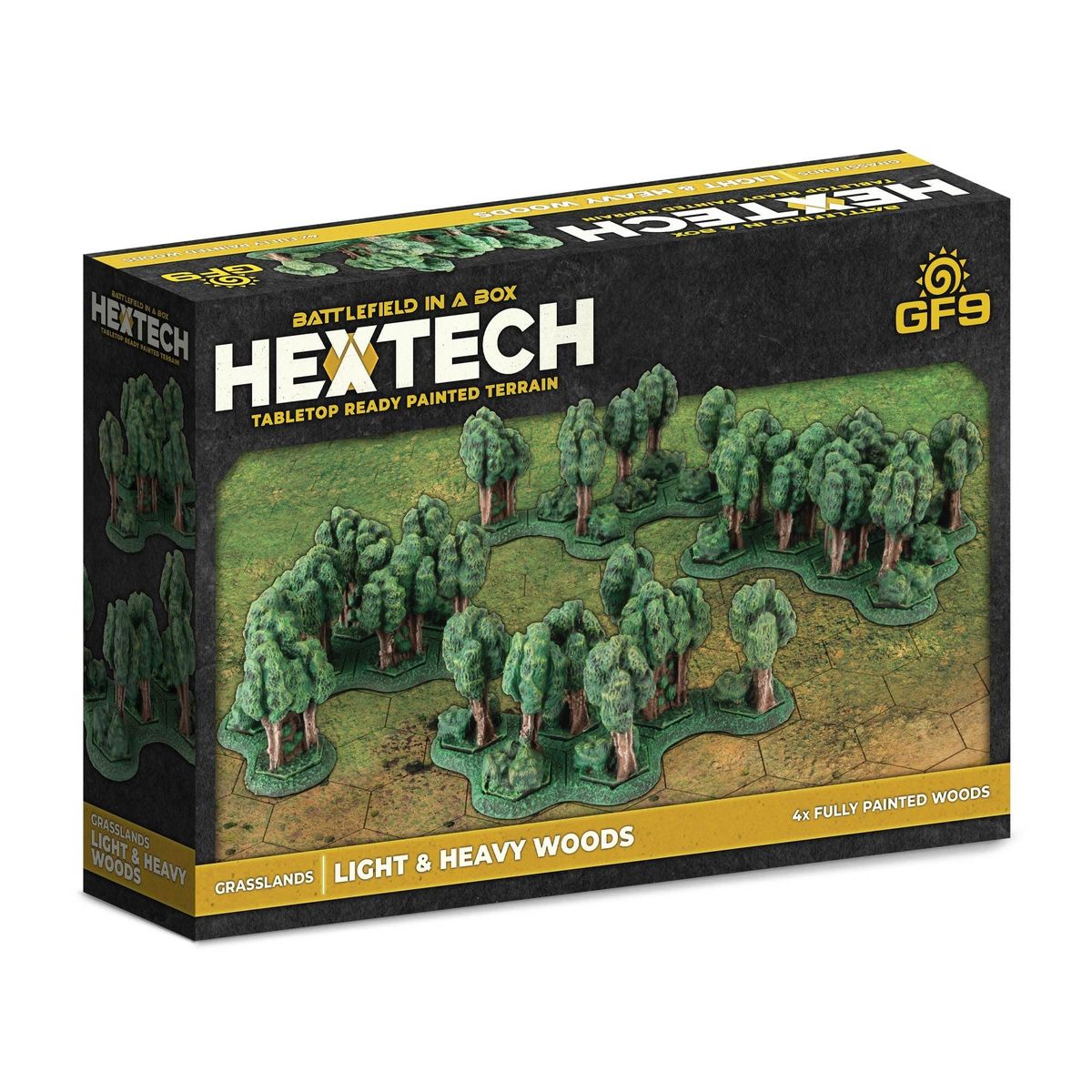 Hextech: Grasslands - Light & Heavy Woods (x 4)