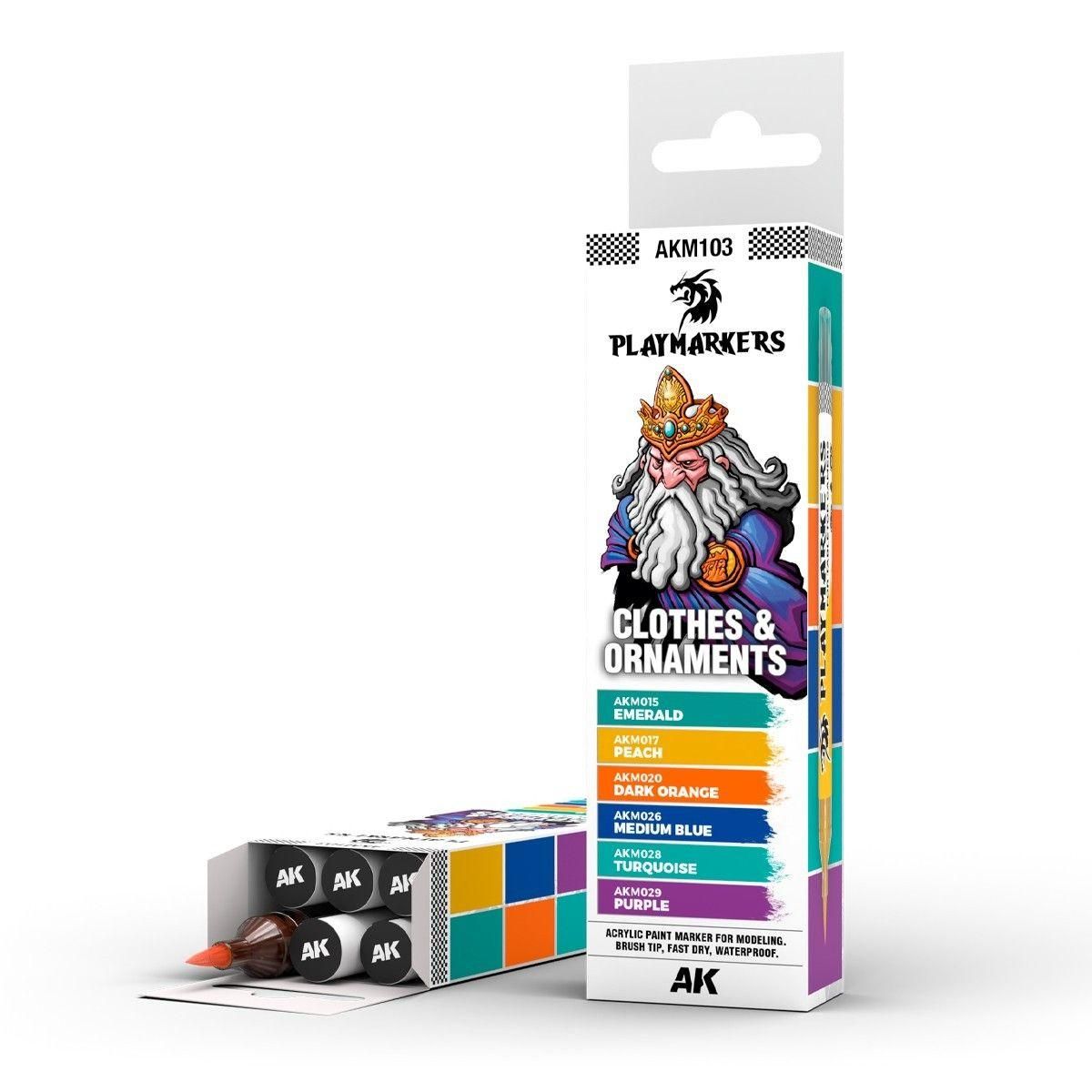 AK Playmarkers Clouds & Ornaments Set