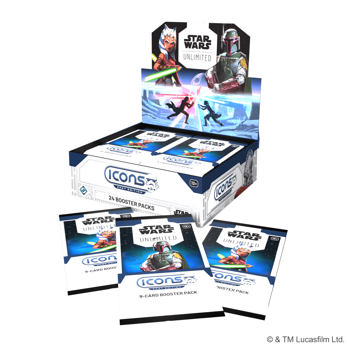 STAR WARS Unlimited Icons 2027 Booster Display