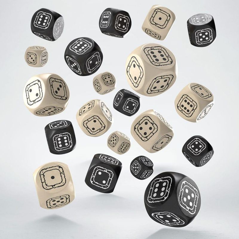 Fortress Compact D6 Black/Beige (Q Workshop)
