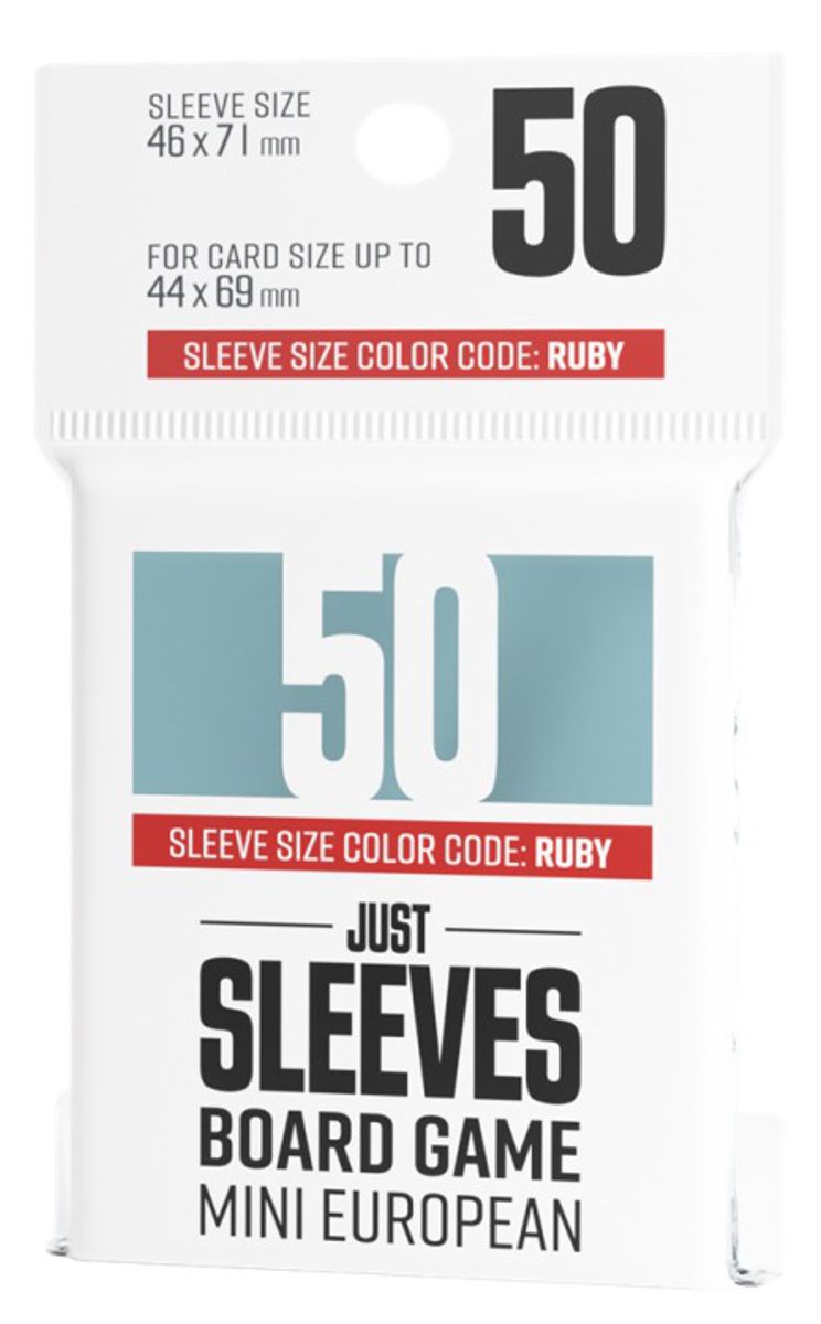 Just Sleeves Mini European 46x71mm Sleeves (50)
