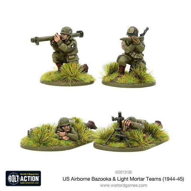 Hovedbilde WEB US Airborne Bazooka & Light Mortar Teams ...