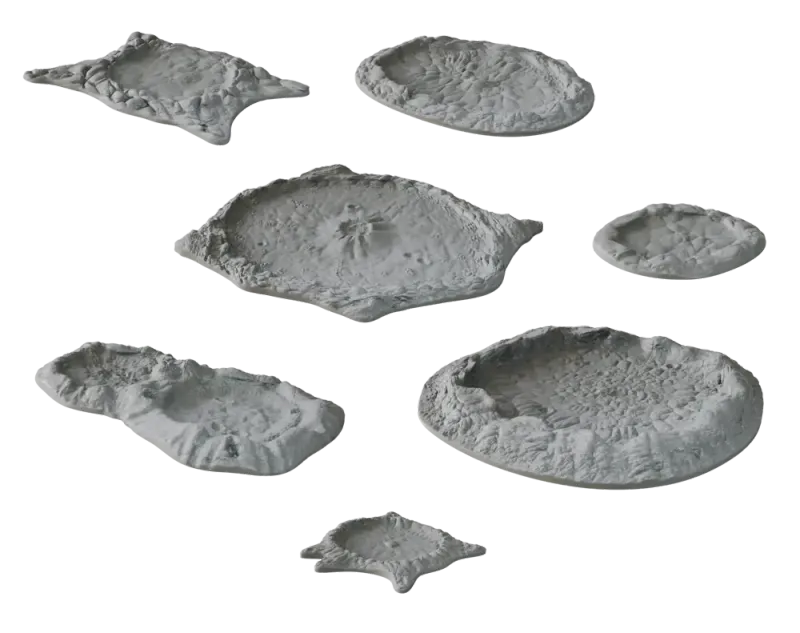 Terrain Crate Craters