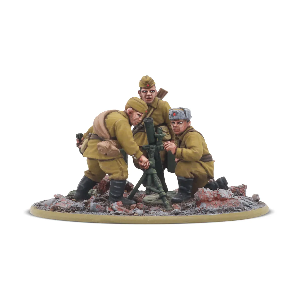 Soviet Army Medium Mortar Team (Warlord)