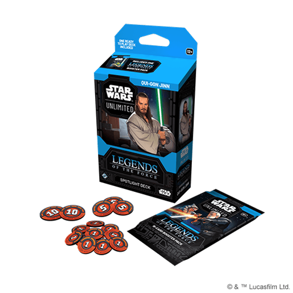 Bilde av Legends of the Force Spotlight Deck: Qui-Gon Jinn ...
