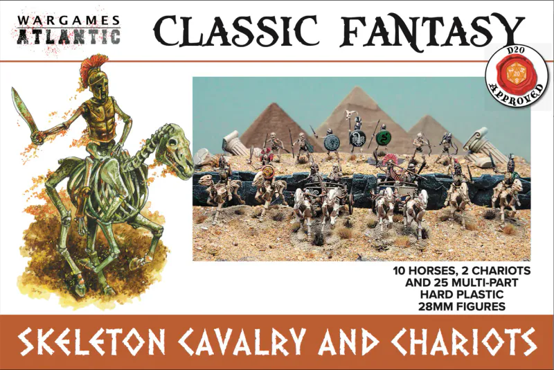Skeleton Cavalry & Chariots (Wargames Atlantic)