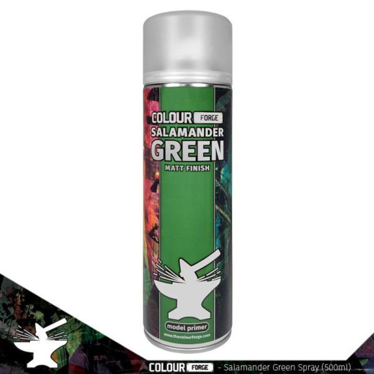 Colour Forge: Spray Matt Salamander Green