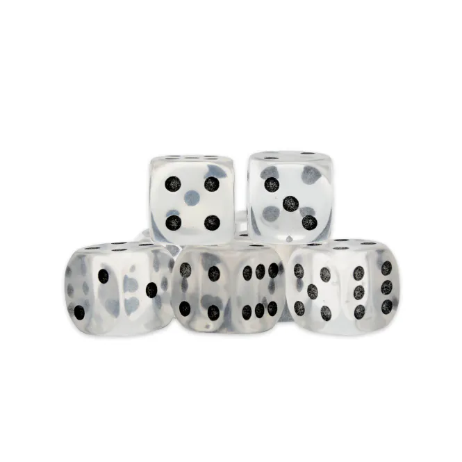 Hovedbilde 8 Clear Quartz D6 (Warlord)