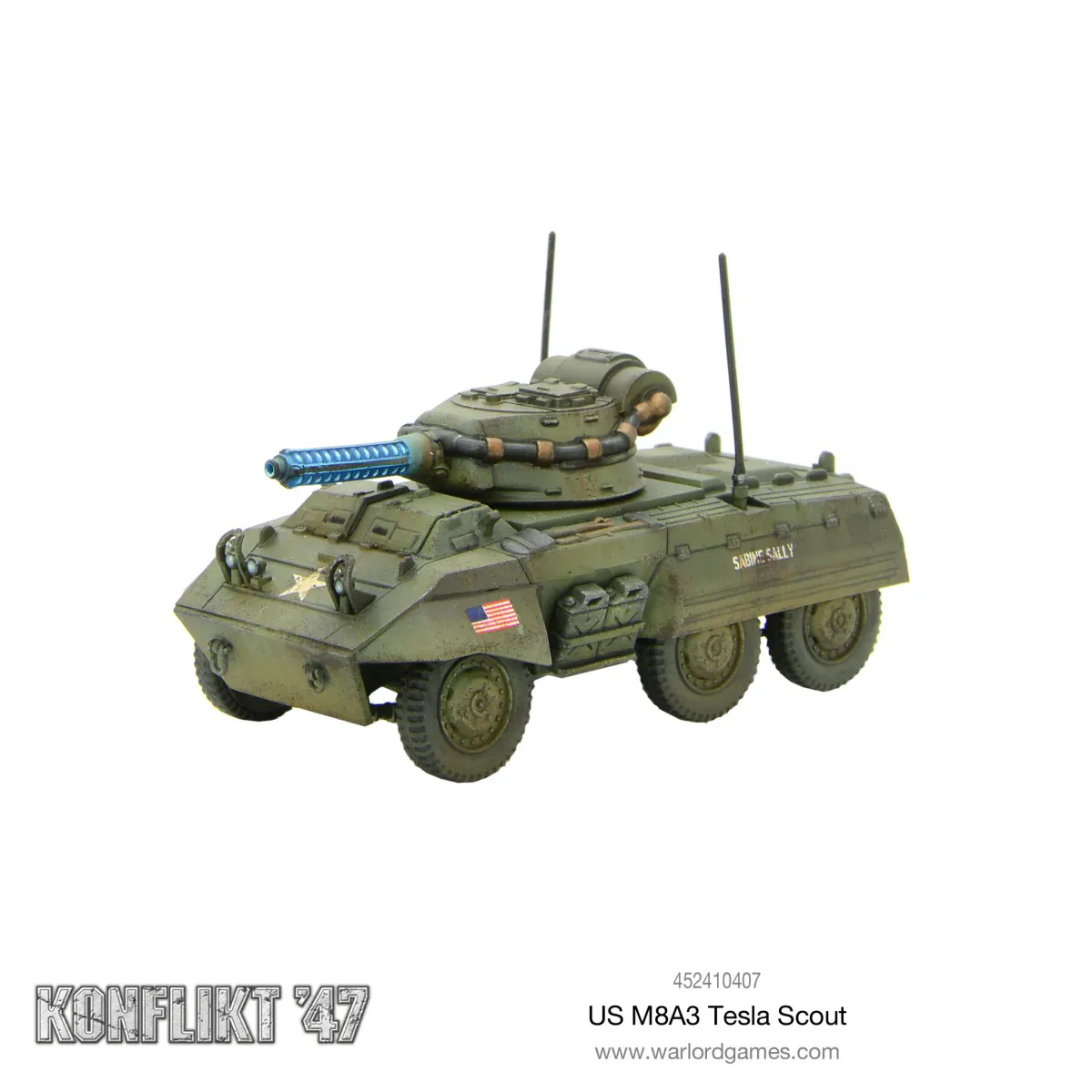 Konflikt '47 M8A3 Tesla Scout (Warlord)