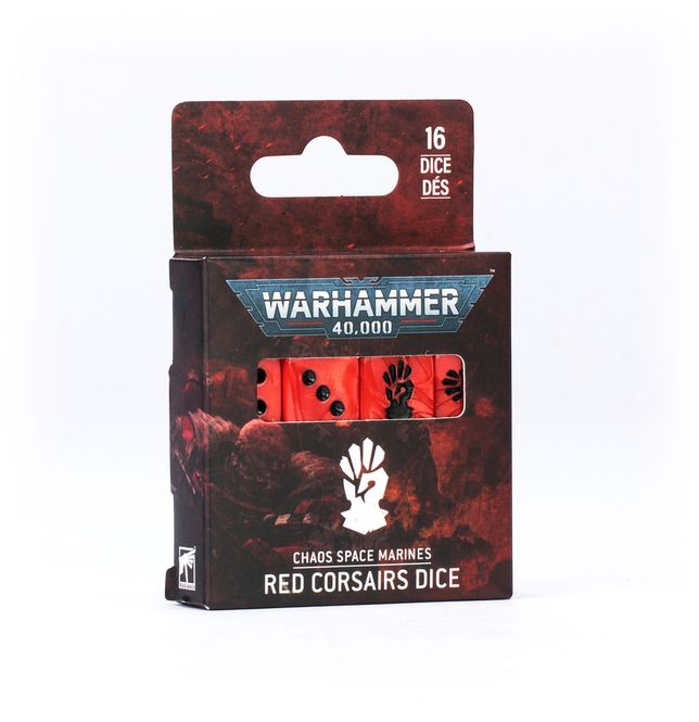 Hovedbilde Chaos Space Marines: Red Corsairs Dice
