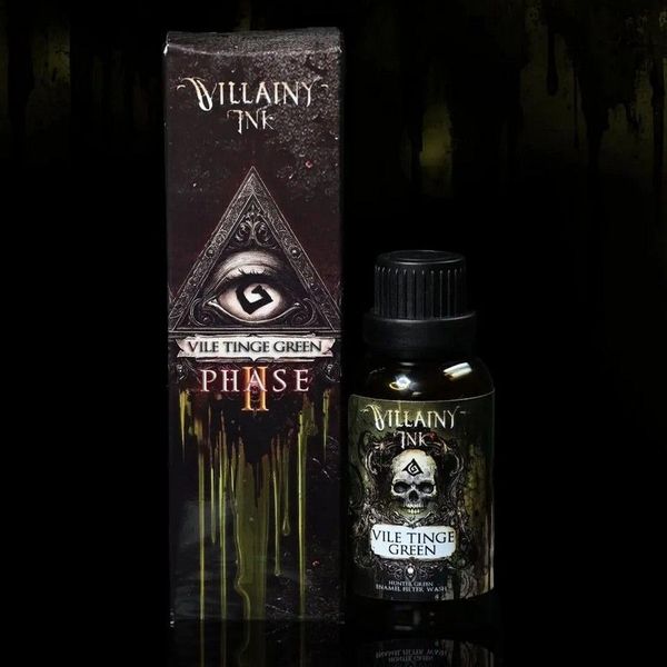 Hovedbilde Villany Ink - Phase II Vile Tinge Green (30ml)