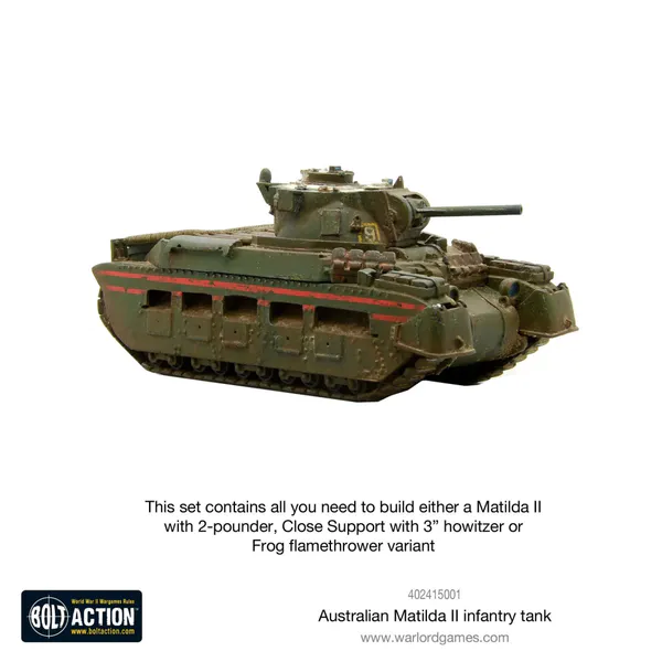 Hovedbilde Australian Matilda II Infantry Tank (Warlord)