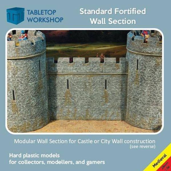 Hovedbilde Tabletop Workshop Medieval Fortified Wall Section