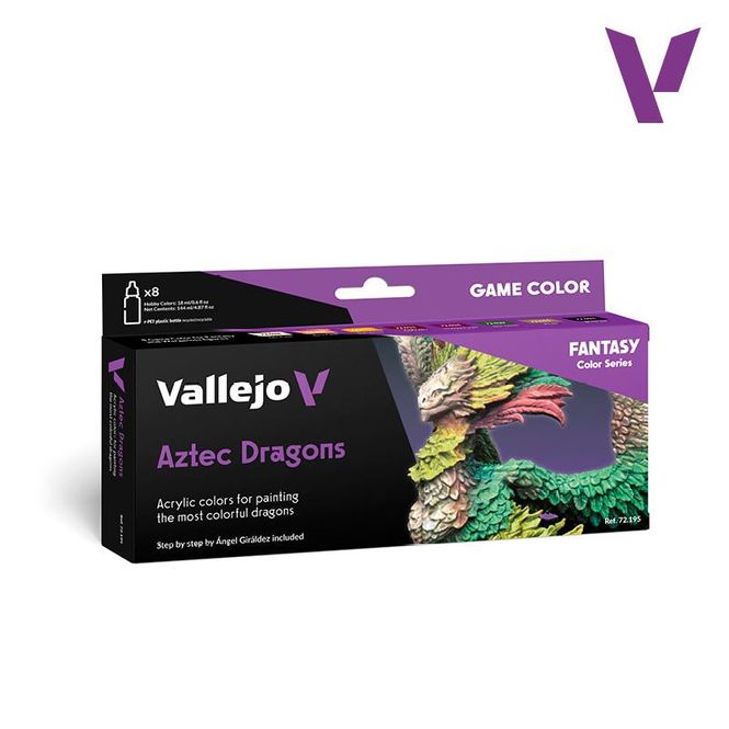 Hovedbilde Vallejo Game Color - Aztec Dragons Paint Set