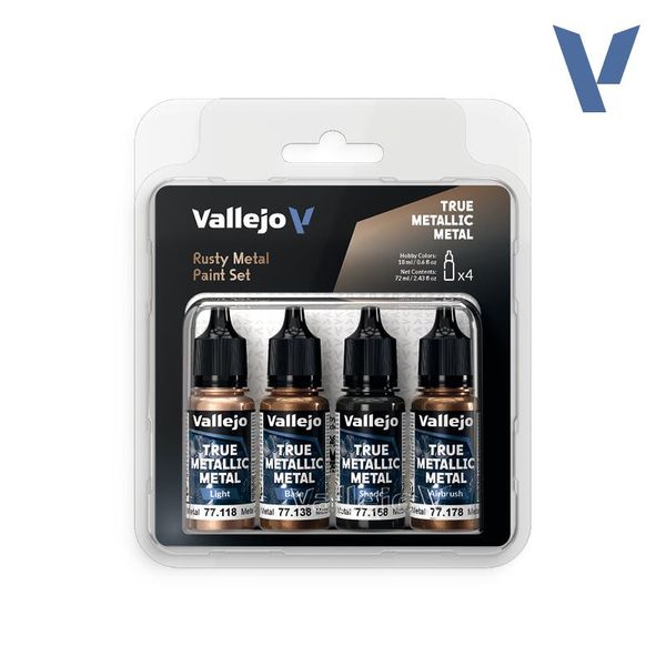 Hovedbilde Vallejo True Metallic Metal - Rusty Metal Paint ...