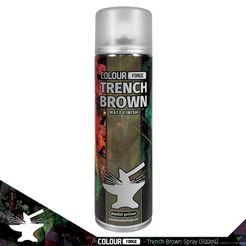 Colour Forge: Spray Matt Trench Brown