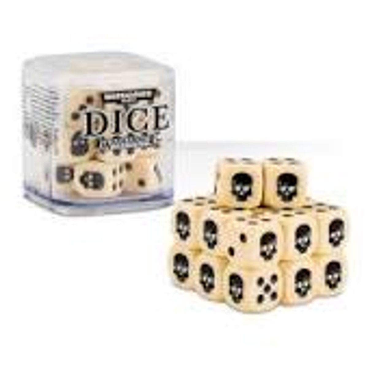 GW 12mm Dice Cube BONE