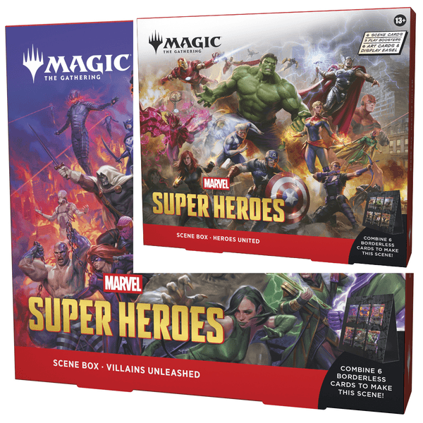 Hovedbilde Magic: Marvel Super Heroes BOTH Scene Boxes