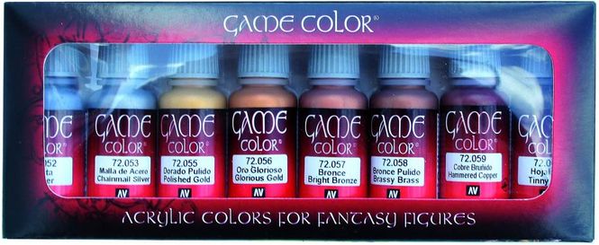 Hovedbilde Vallejo Game Color - Metallic Colors Paint Set ...