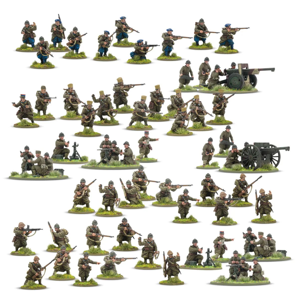 French Bolt Action Starter Army - Hold the Line! (Warlord)