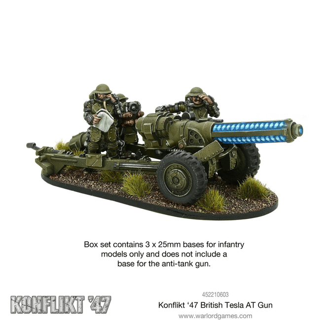 Hovedbilde Konflikt '47 British Tesla AT Gun with Armoured ...