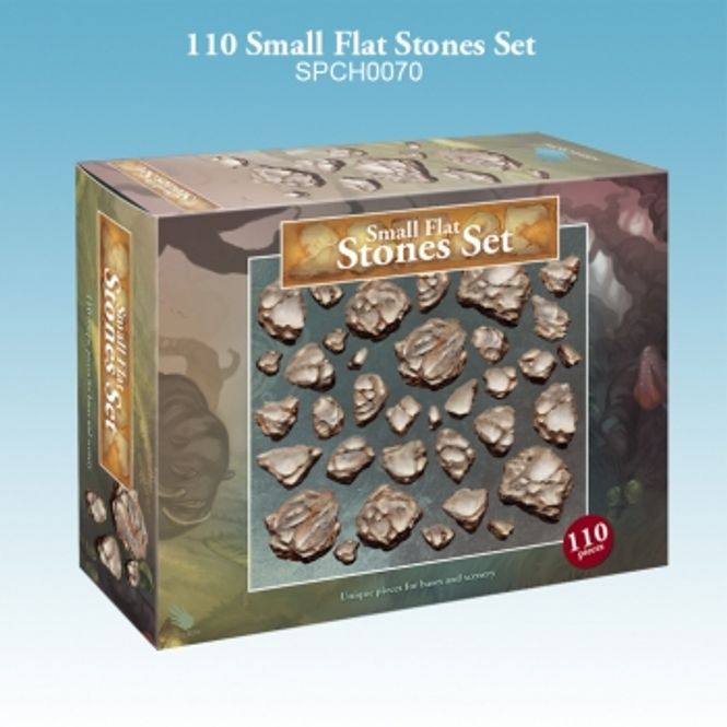 Hovedbilde Spellcrow: Small Flat Stones set (110)