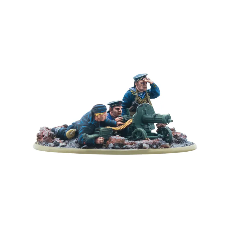 Soviet Naval Brigade MMG Team (Warlord)