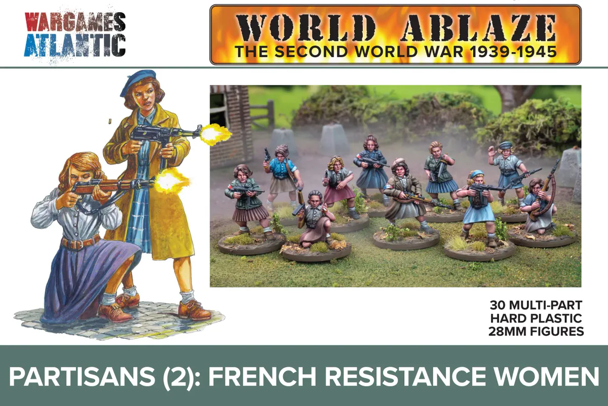 Partisans (2): French Resistance Women 1940-45 (Wargames Atlantic)