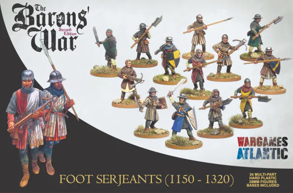 Hovedbilde Baron's War: Foot Serjeants 1150-1320 (Wargames ...