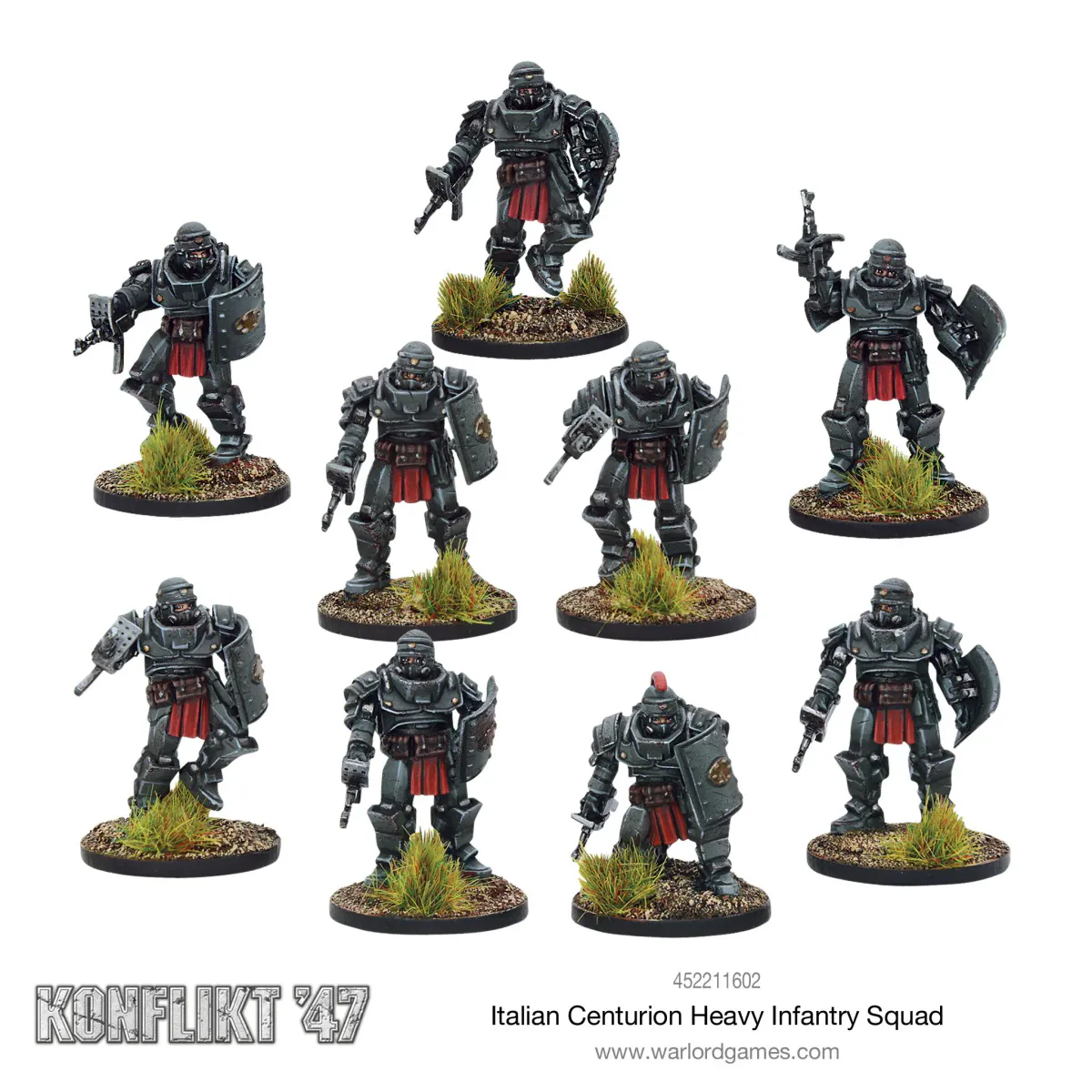 Konflikt '47 Centurion Heavy Infantry Squad (Warlord)