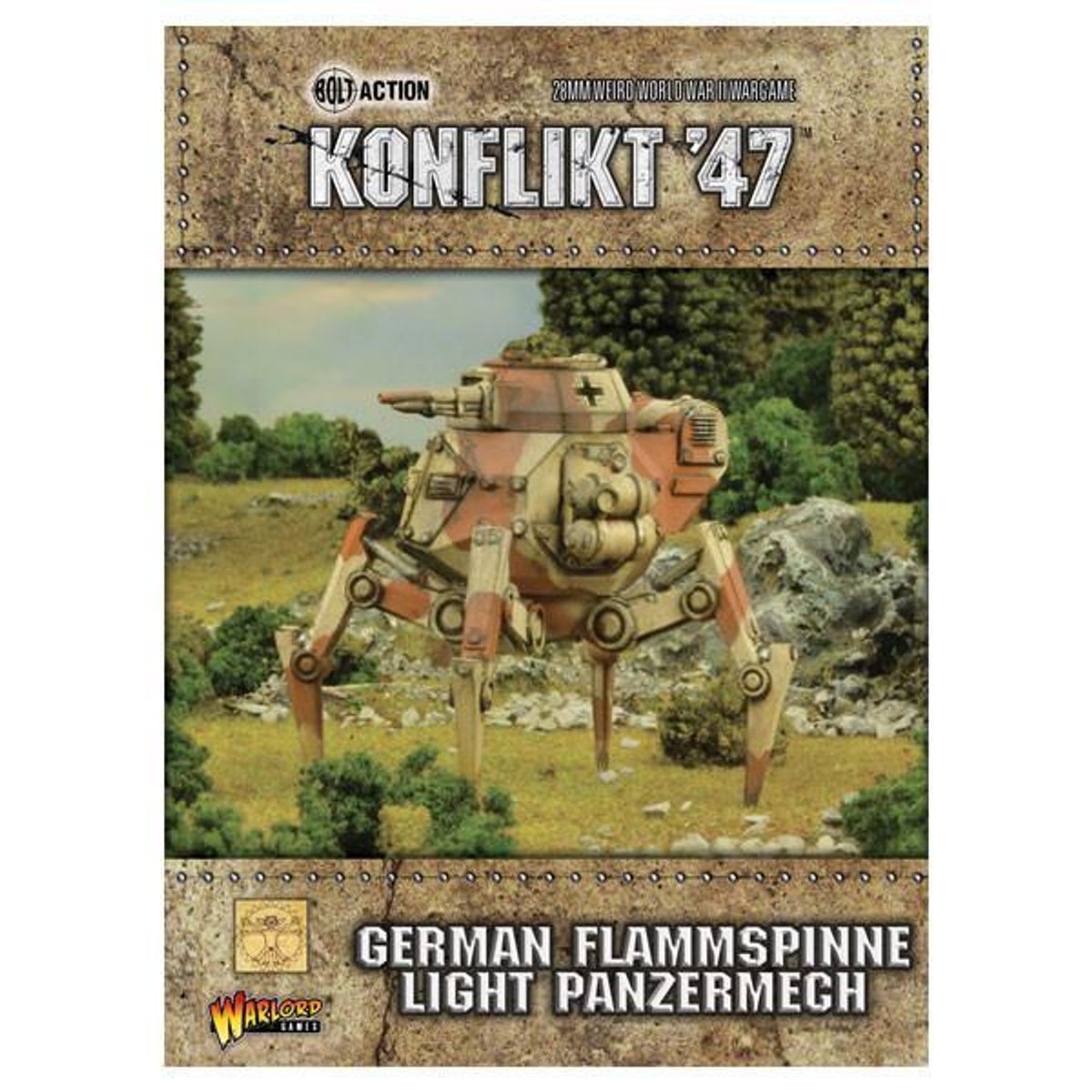 Konflikt '47 Flammspinne Light Panzermech (Warlord)
