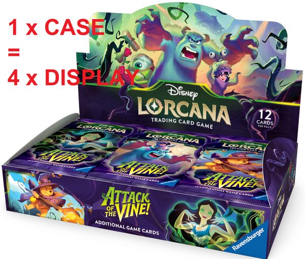 Hovedbilde Lorcana Attack of the Vine SEALED CASE (Set 13)