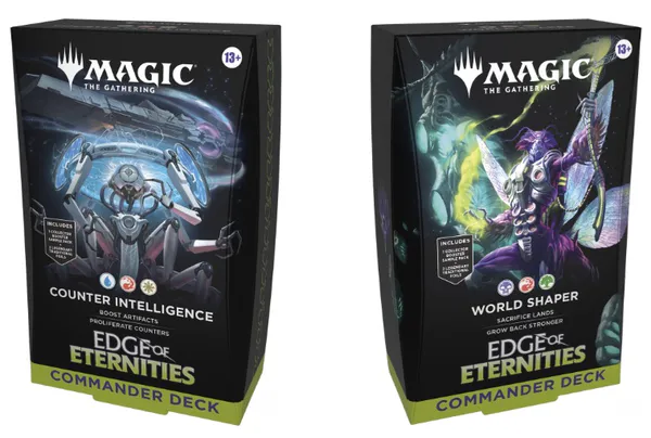 Hovedbilde Magic: Edge of Eternities BOTH Commander Decks ...