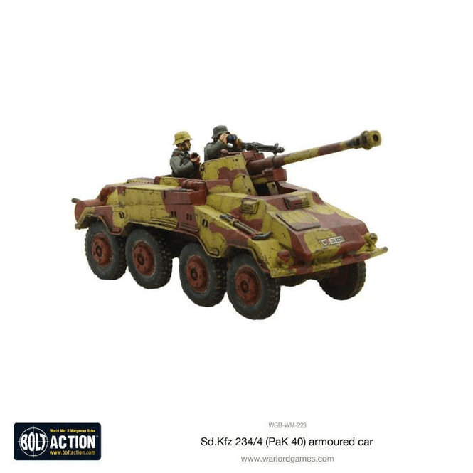 Hovedbilde German Sd.Kfz 234/4 Armoured Car (Warlord)