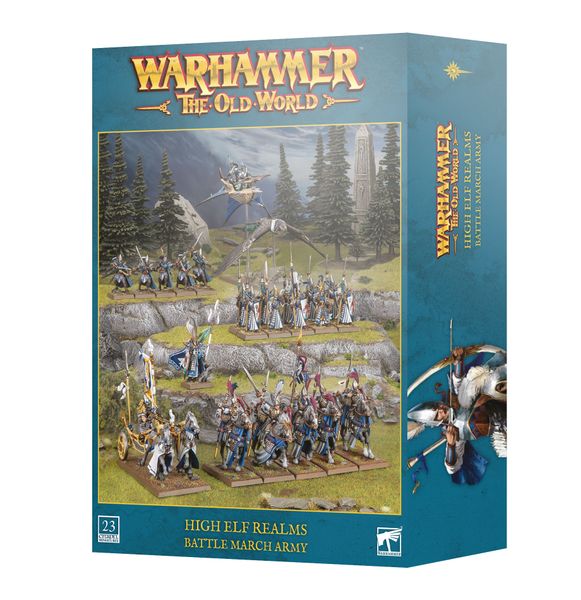 Hovedbilde High Elf Realms: Battle March Army