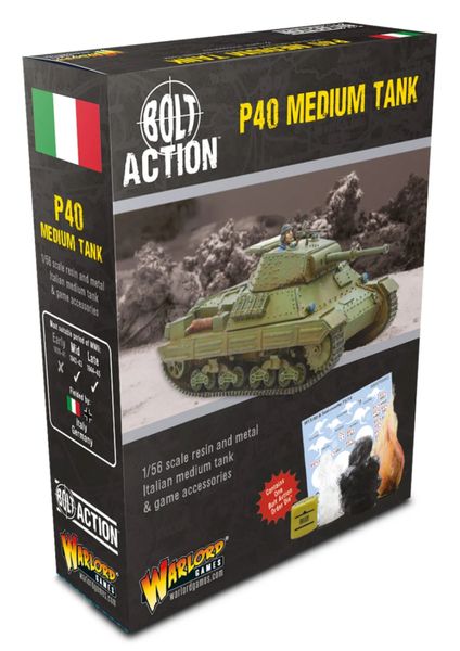 Hovedbilde Italian P40 Medium Tank (Warlord)