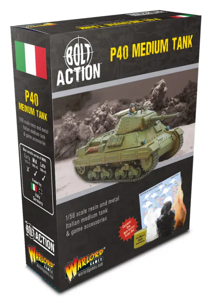Hovedbilde Italian P40 Medium Tank (Warlord)